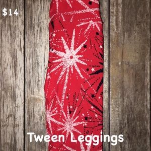 LuLaRoe Tween Leggings New with Tags